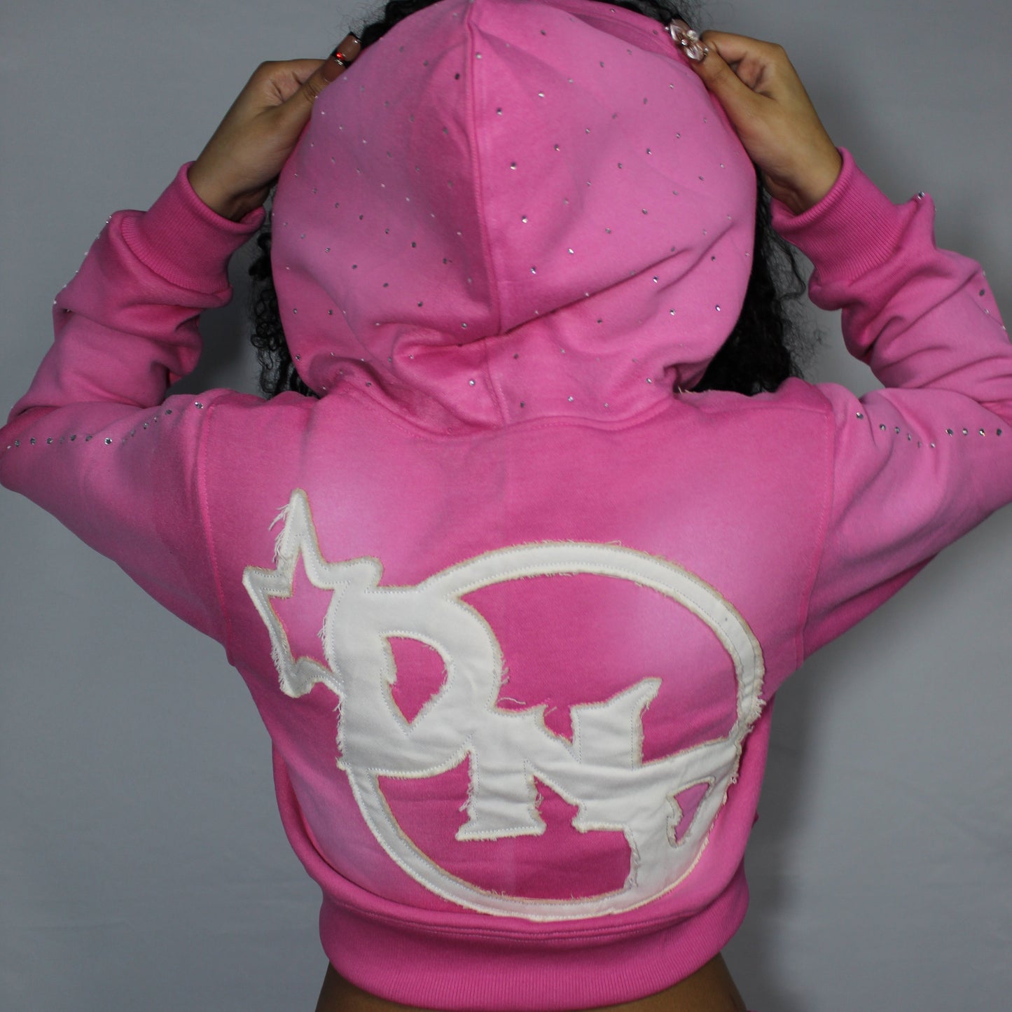 DND Pink Cropped Jacket