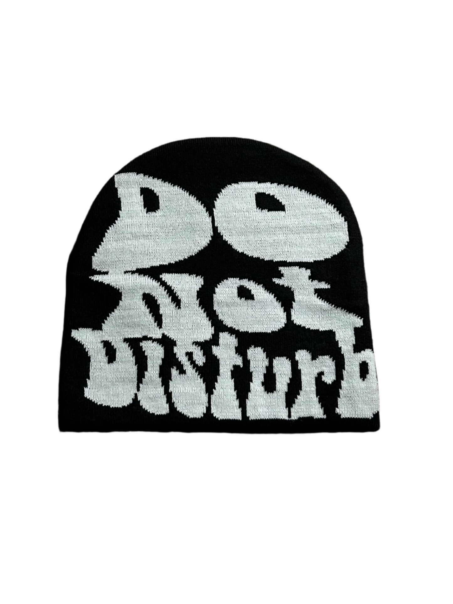 Gorro de panda con la frase "No molestar"