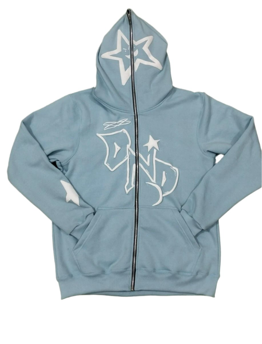 DND FULL ZIPP (BABY BLUE)