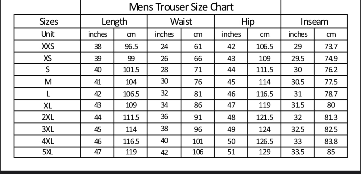 DND Open Cuff Track Pants