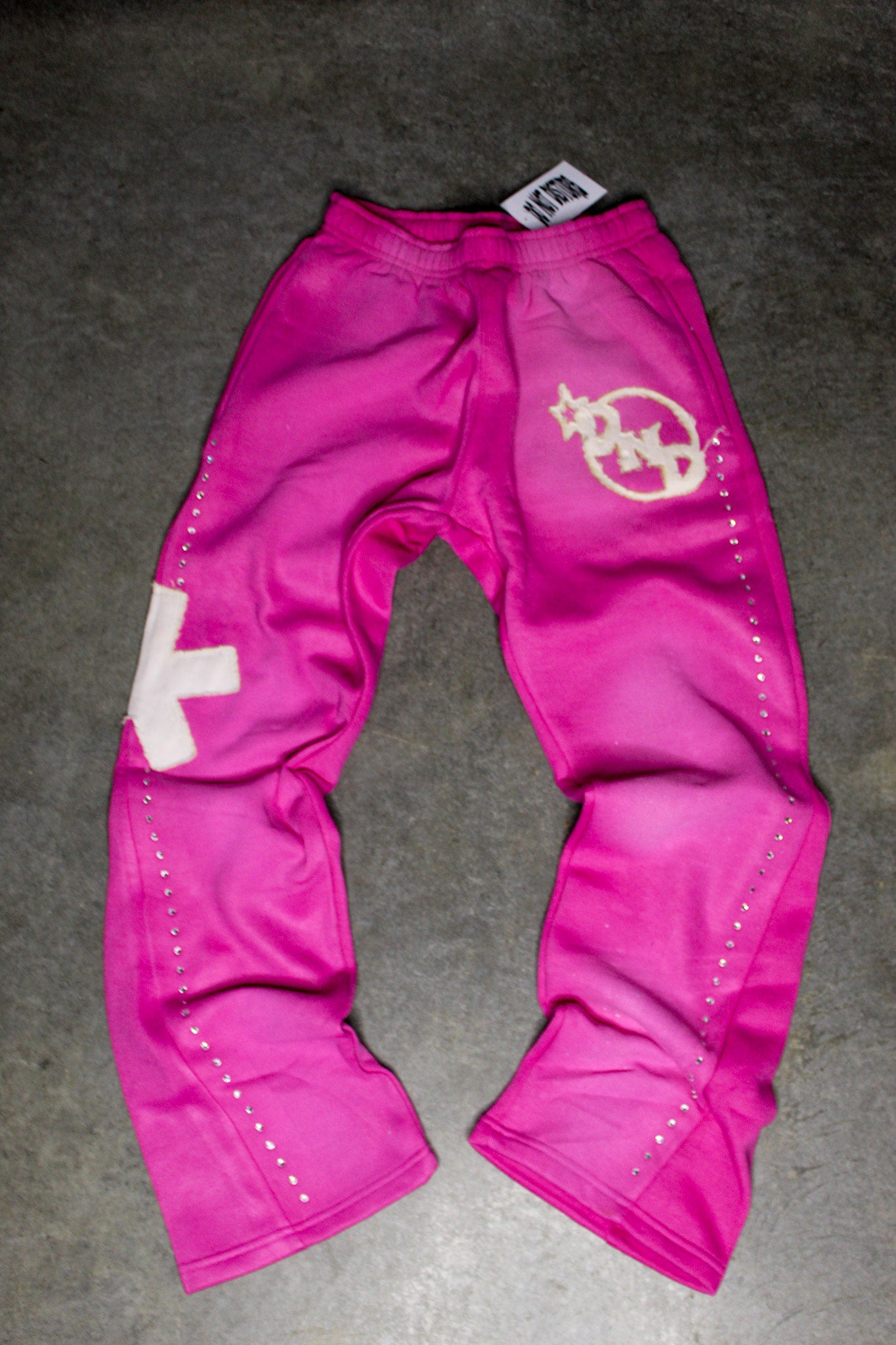 DND Flared Pink Track Pants