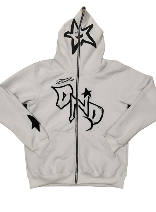 DND FULL ZIPP (White)