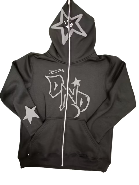 DND FULL ZIPP (BLACK)